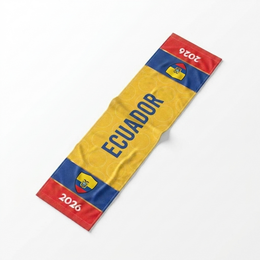 Ecuador Football Team Cooling Towel & Sports Scarf
