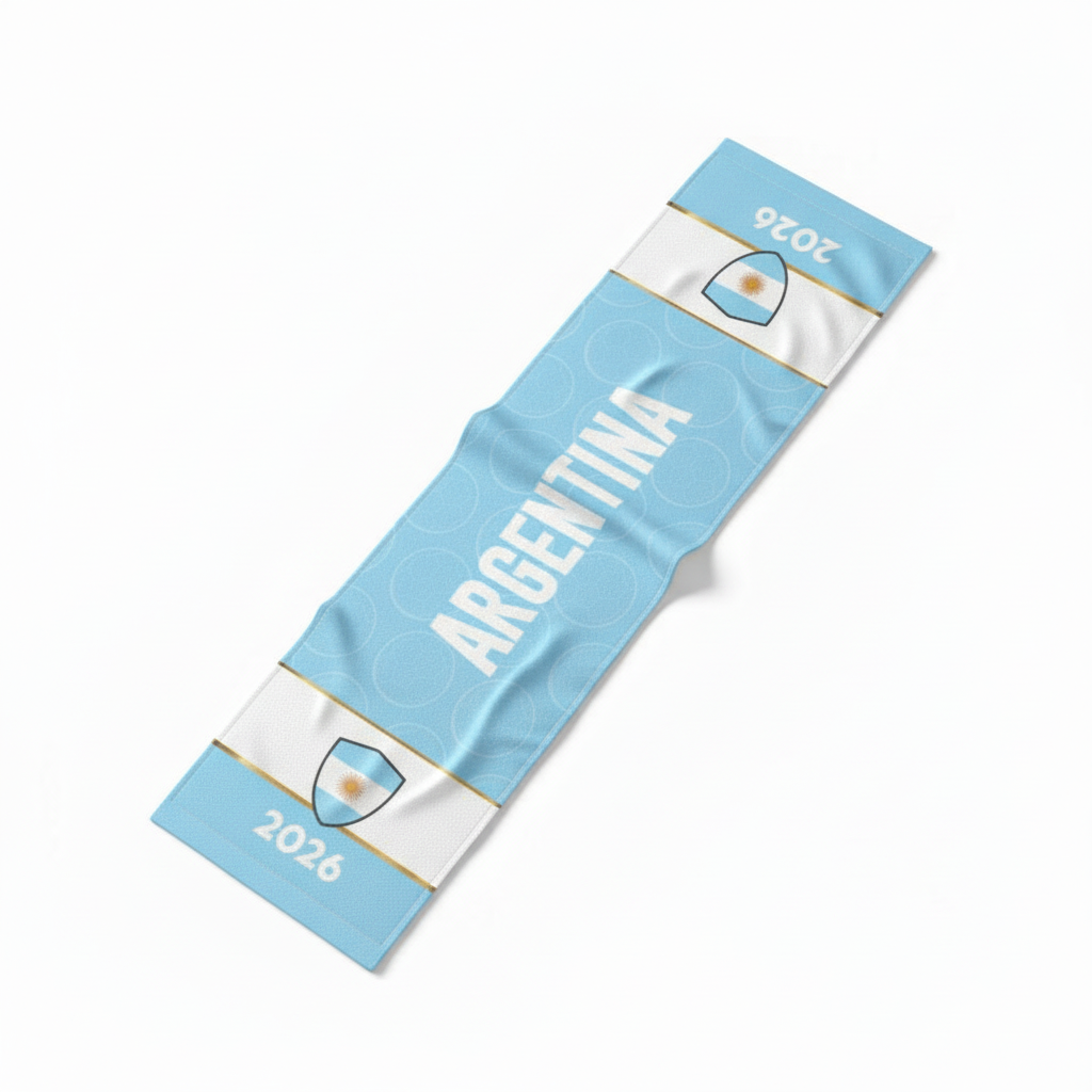 Argentina Football Team Cooling Towel & Sports Scarf