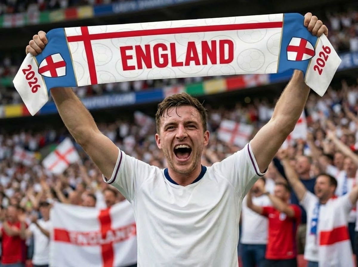 England Football Team Cooling Towel & Sports Scarf