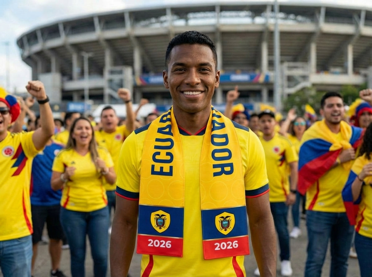 Ecuador Football Team Cooling Towel & Sports Scarf