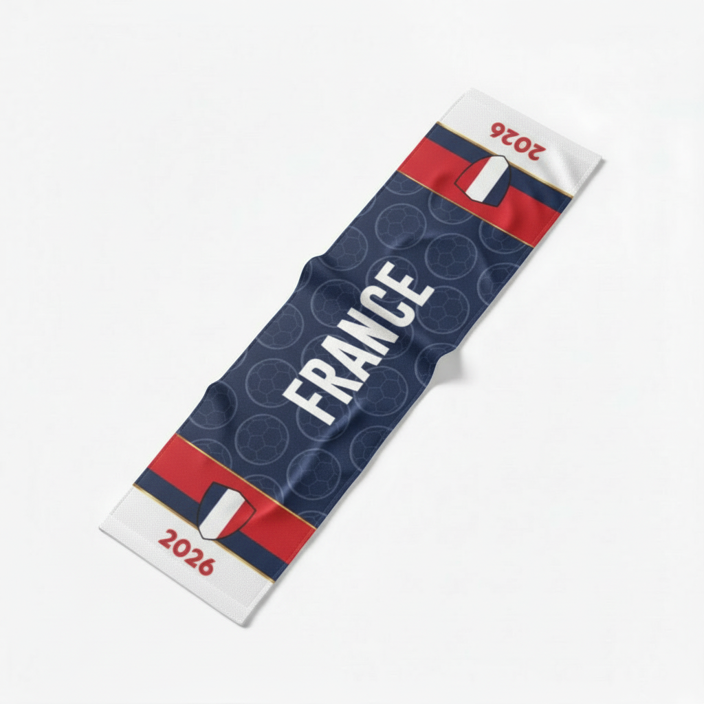 France Football Team Cooling Towel & Sports Scarf