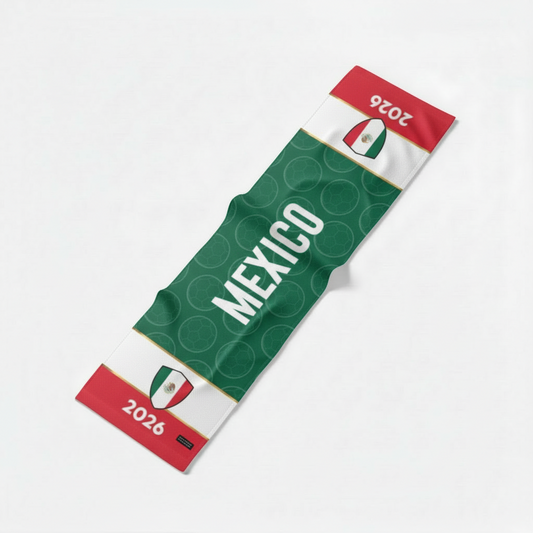 Mexico Football Team Cooling Towel & Sports Scarf