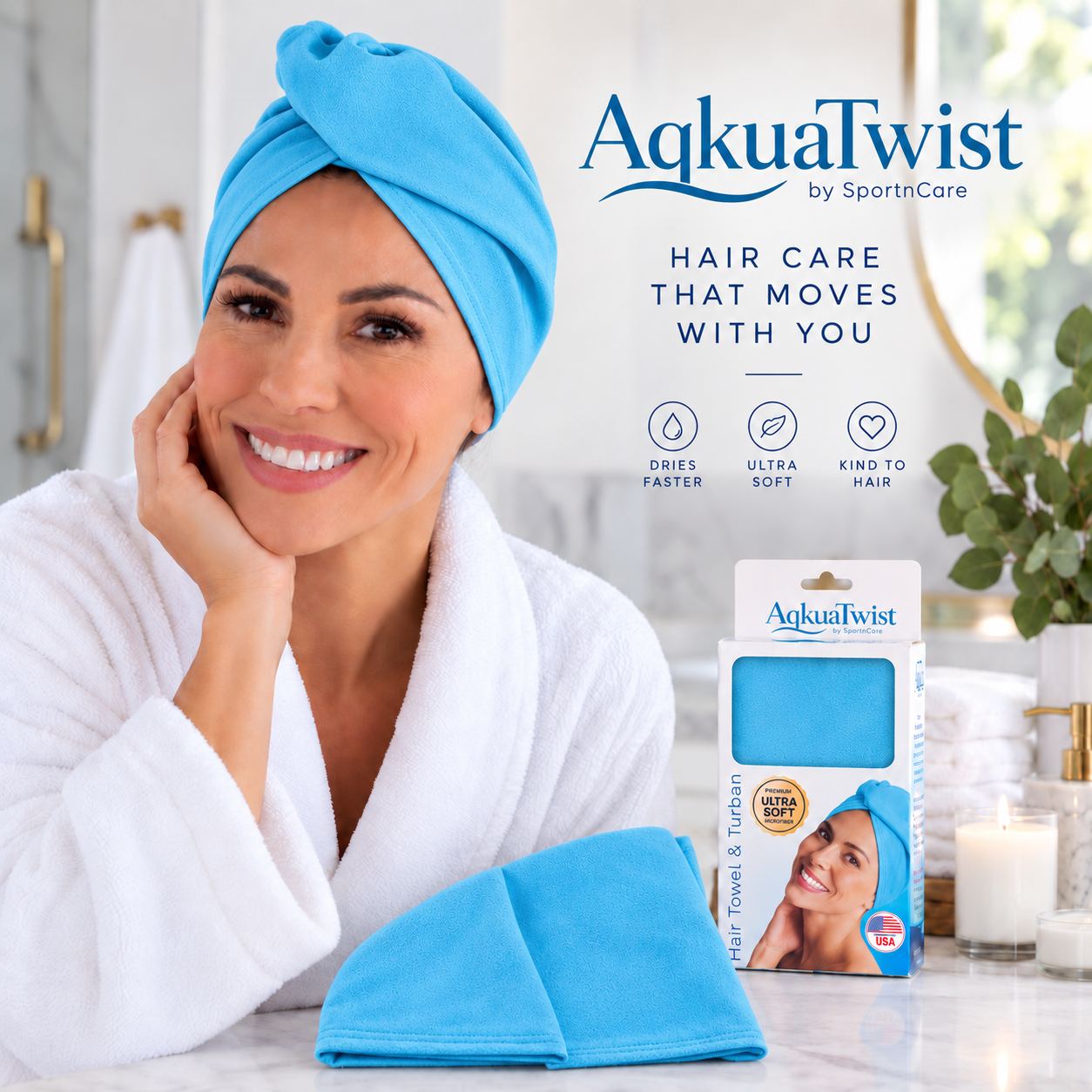 AqkuaTwist Turquoise